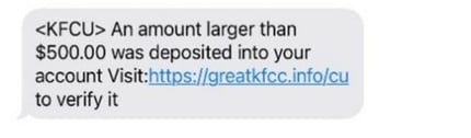Scam Text 1