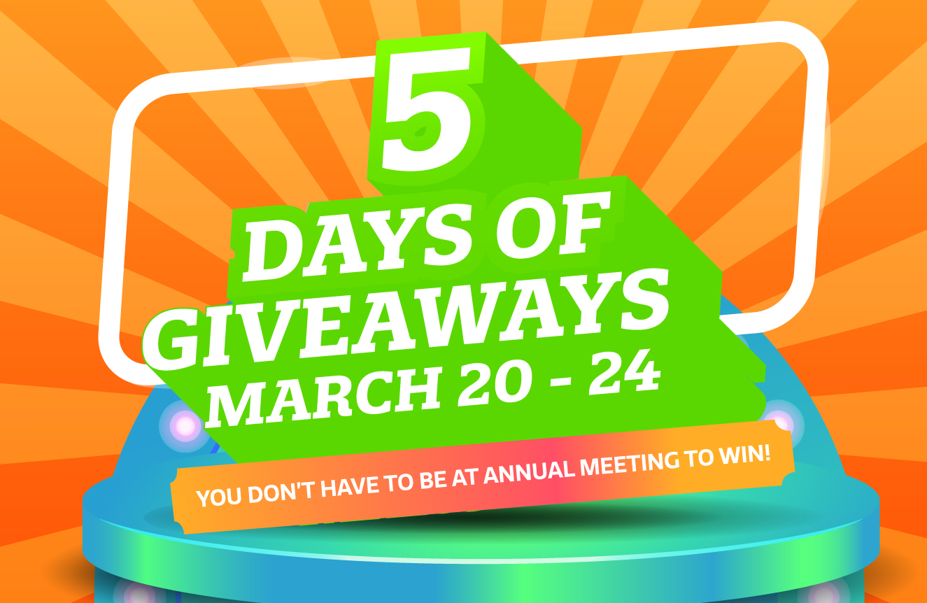5 Days of Giveways