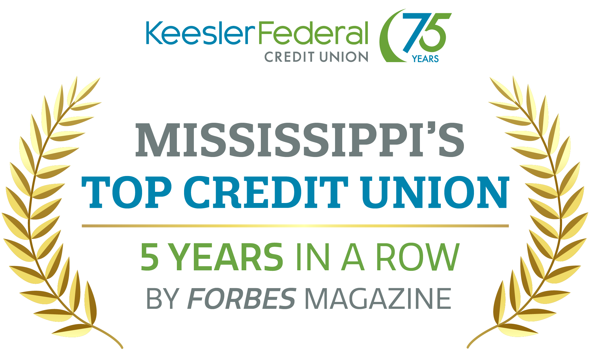 Top Credit Union 5 Years in a Row