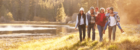 Family in Fall