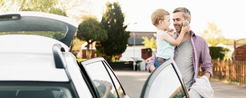 father-and-son-get-into-car