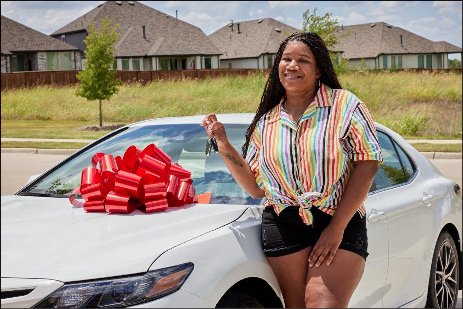Tiffany C. car winner