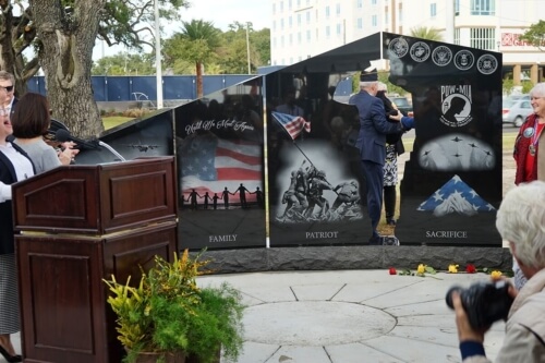 Gold Star memorial dedication