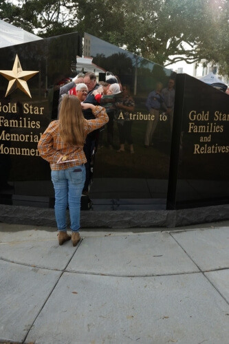 Gold Star Memorial Dedication