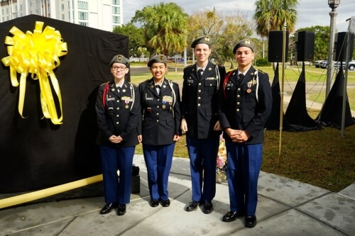 Gold Star Memorial Dedication